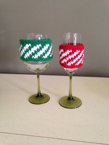 Holiday - Glass Cozies