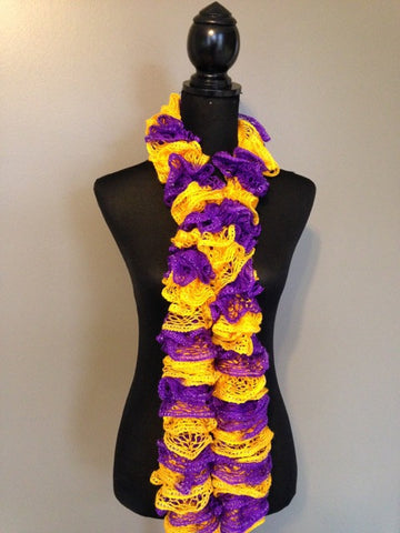 Scarf - Team Spirit Ruffle Style