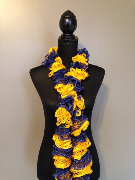 Scarf - Team Spirit Ruffle Style