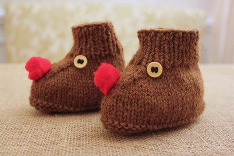 Holiday - Rudolph Booties