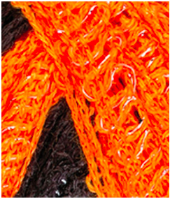 Scarf - Team Spirit Ruffle Style